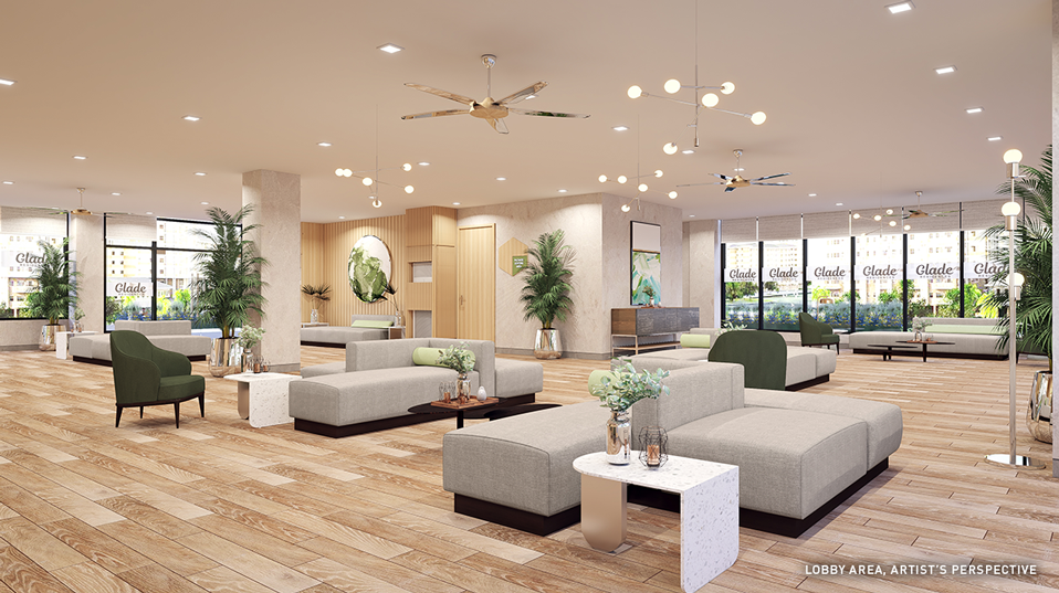 Glade Residences in Iloilo City Grand Lobby
